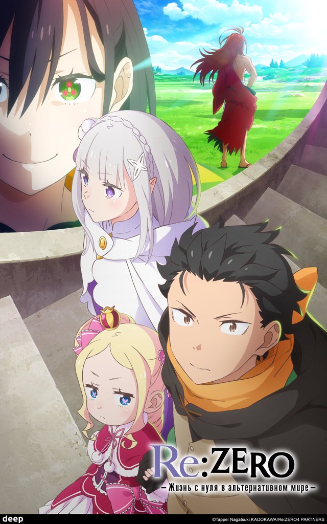 Re:Zero — Жизнь с нуля в альтернативном мире — постер аниме